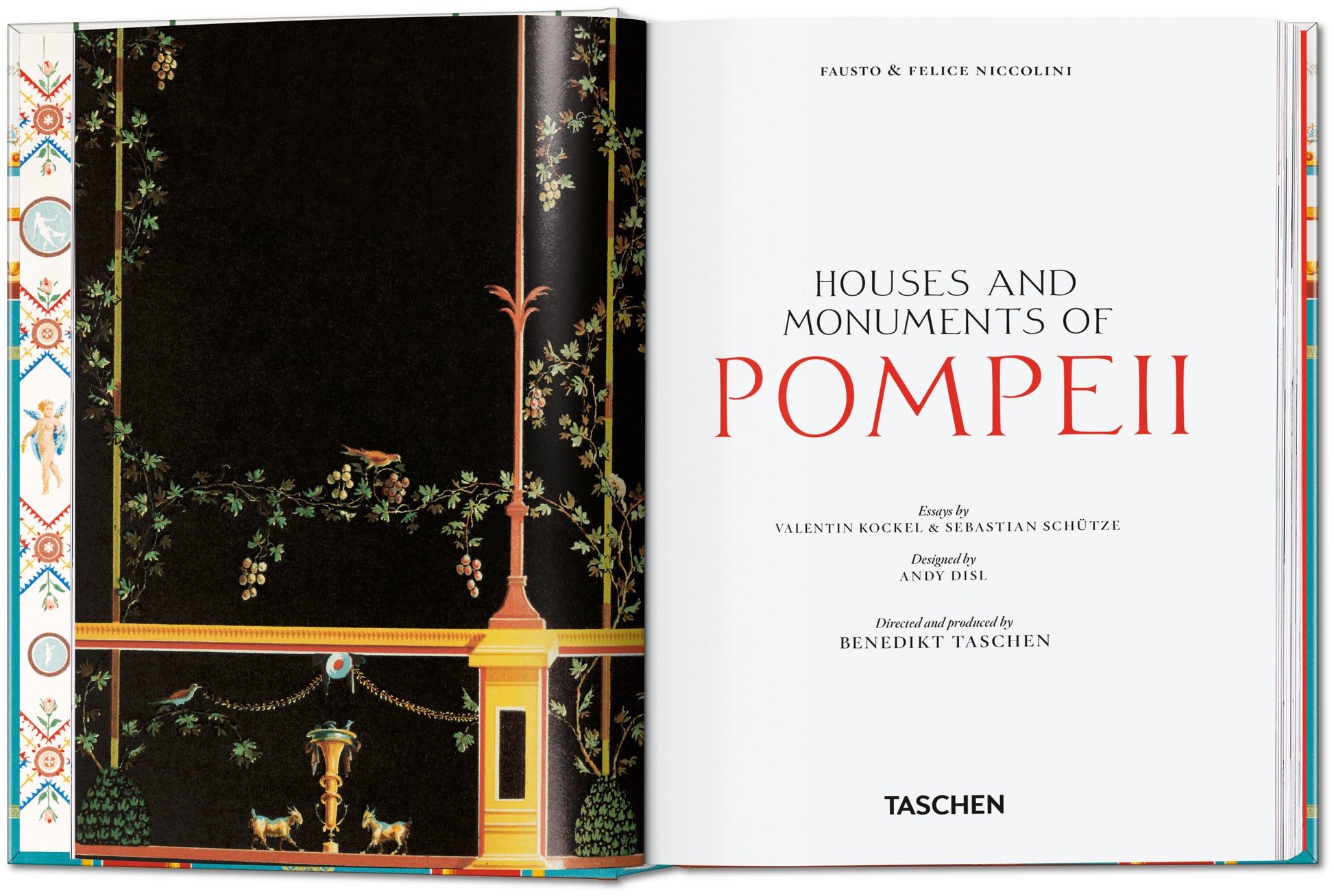 Fausto & Felice Niccolini. Houses and Monuments of Pompeii. 45th Ed.