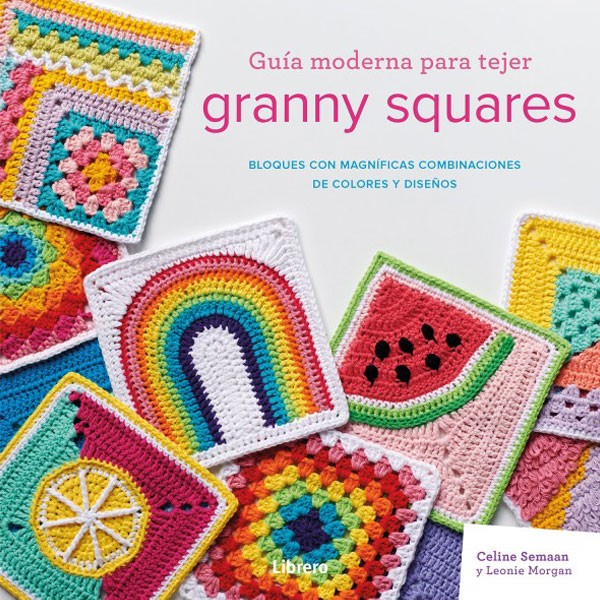 Guía moderna para tejer granny squares