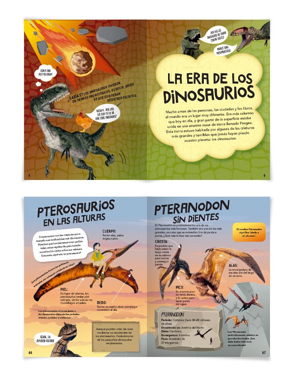 El increíble mundo de... Los dinosaurios