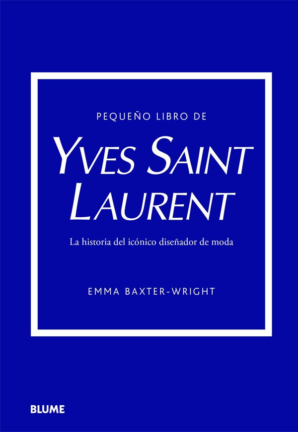 Pequeño libro de Yves Saint Laurent