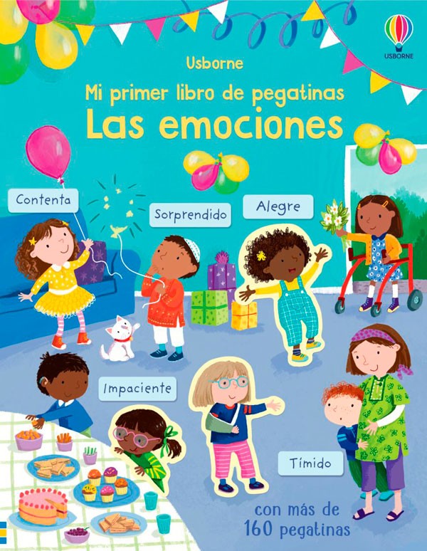 Las emociones. Mi primer libro de pegatinas