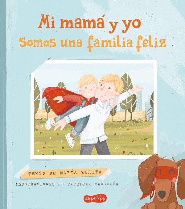 Mi mamá y yo somos una familia feliz