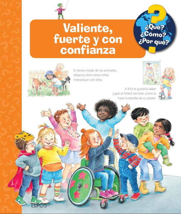 Valiente, fuerte con confianza