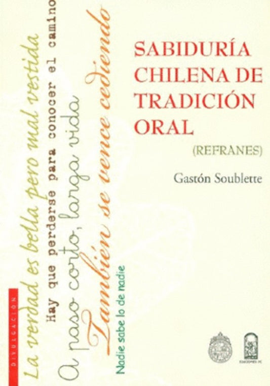 Sabiduría chilena de tradición oral