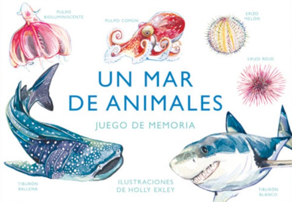 Un mar de animales. Juego de memoria