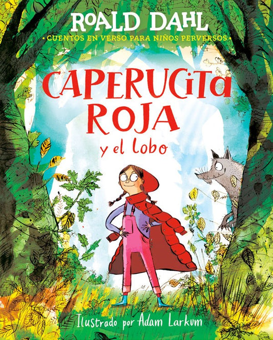 Caperucita roja y el lobo en verso