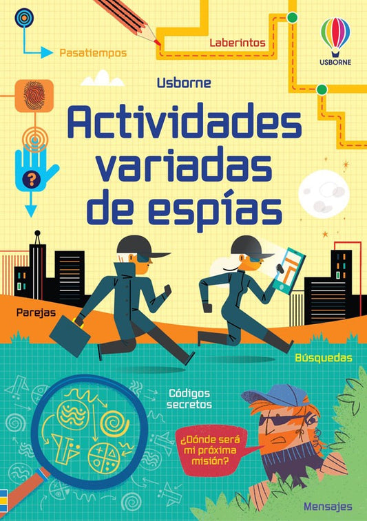 Actividades variadas de espías