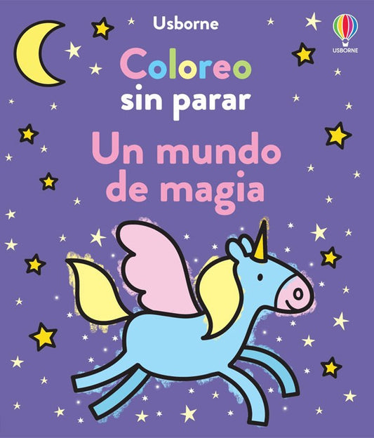 Un mundo de magia. Coloreo sin parar