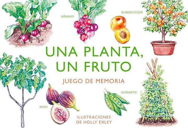 Una planta, un fruto. Juego de memoria