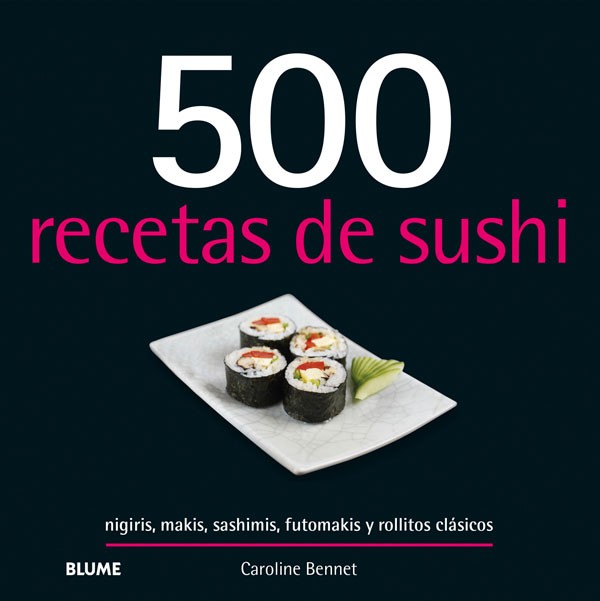 500 recetas de sushi