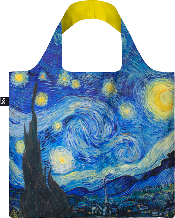 Bolsa Van Gogh. Starry Night Neon Yellow