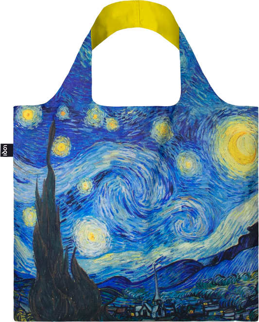 Bolsa Van Gogh. Starry Night Neon Yellow