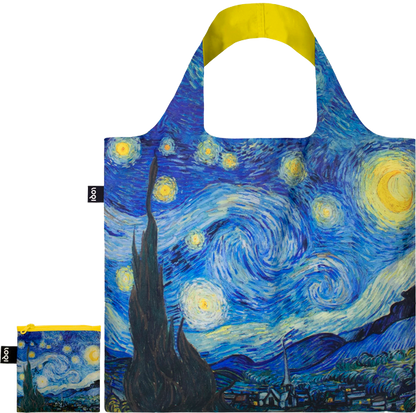 Bolsa Van Gogh. Starry Night Neon Yellow