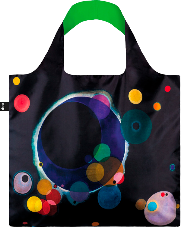 Bolsa Kandinsky. Several Circles Neon