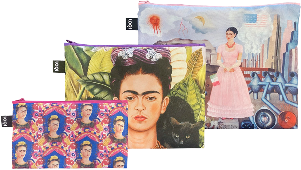 Estuches Frida Kahlo. Self Portrait