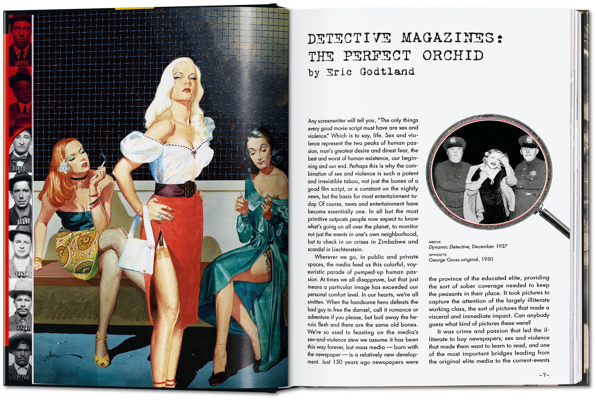 True Crime Detective Magazines. 1924–1969. 45th Ed.