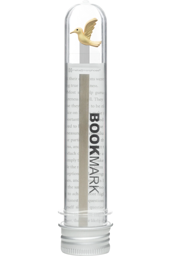 Marcapaginas Colibrí dorado Metalmorphose