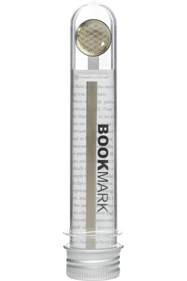 Marcapaginas Flor de la vida Metalmorphose