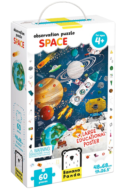 Puzzle Observation Space (60 piezas) 4+