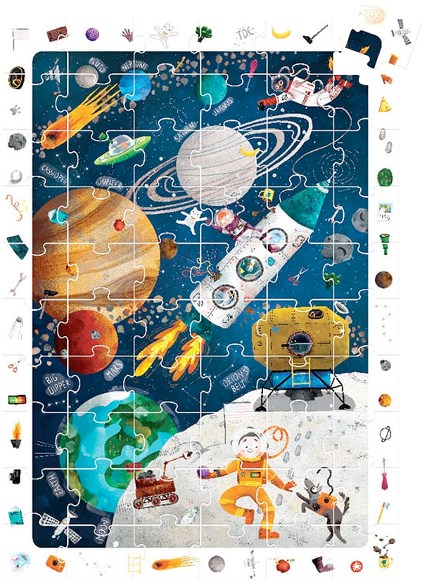 Puzzle Observation Space (60 piezas) 4+