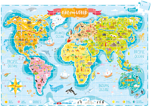 What in the World. Young Explorers (168 piezas) 6+