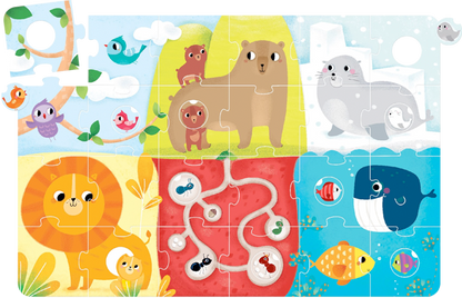 Puzzle Suuuper Size Animal Match (34 piezas) 2+