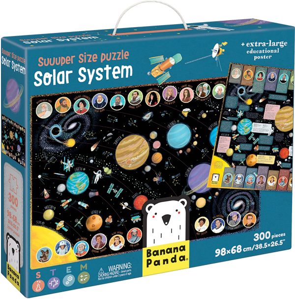 Puzzle Suuuper Size Solar System (300 piezas) 7+