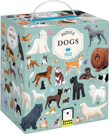Puzzle Puzzlove Dogs (100 piezas) 5+