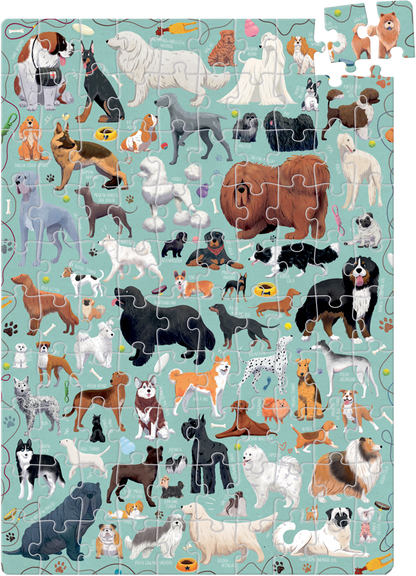 Puzzle Puzzlove Dogs (100 piezas) 5+