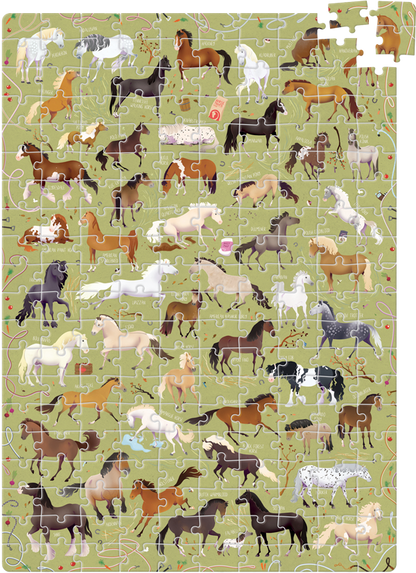 Puzzle Puzzlove Horses (200 piezas) 7+