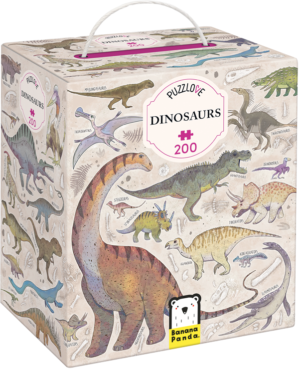 Puzzle Puzzlove Dinosaurs (200 piezas) 7+