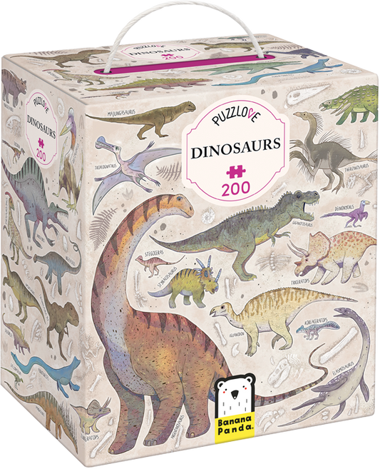 Puzzle Puzzlove Dinosaurs (200 piezas) 7+