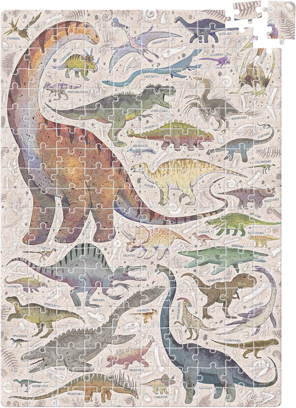 Puzzle Puzzlove Dinosaurs (200 piezas) 7+