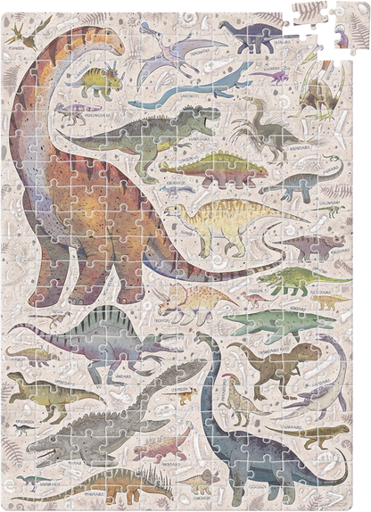 Puzzle Puzzlove Dinosaurs (200 piezas) 7+