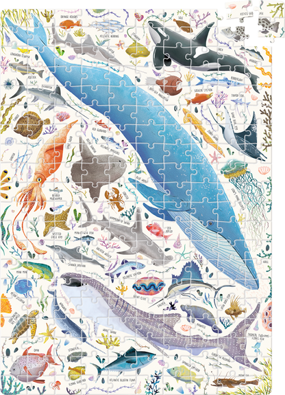 Puzzle Puzzlove Ocean Animals (200 piezas) 7+