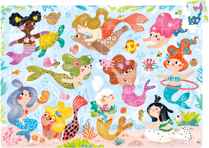 Puzzle Magical Jumbo Mermaids (60 piezas) 4+