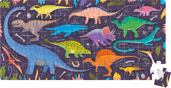 Puzzle I love Dinosaurs (60 piezas) 4+