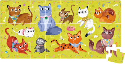Puzzle I love Cats (40 piezas) 3+