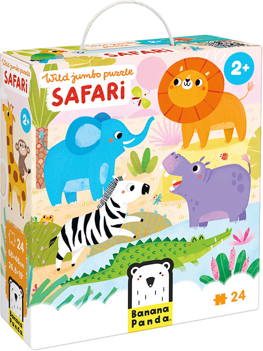 Puzzle Wild Jumbo Safari (24 piezas) 2+