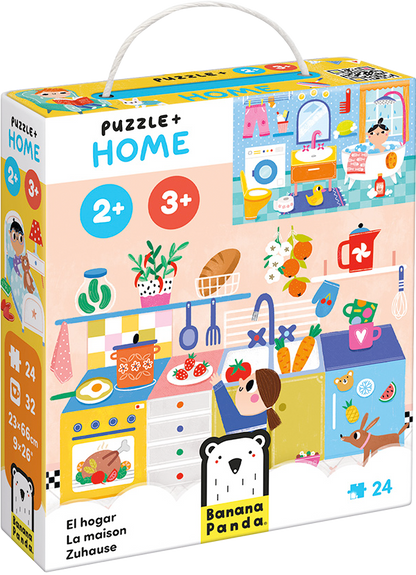Puzzle + Home (24 piezas) 2+