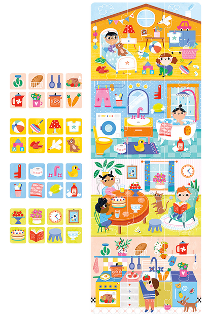 Puzzle + Home (24 piezas) 2+