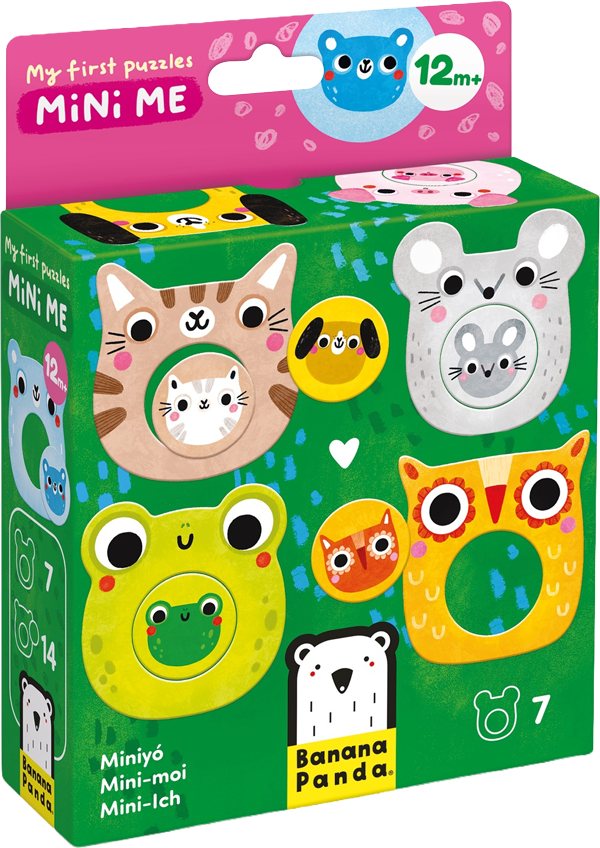 Mi primer puzzle: Mini Yo (14 piezas, 7 puzzles) 12M+