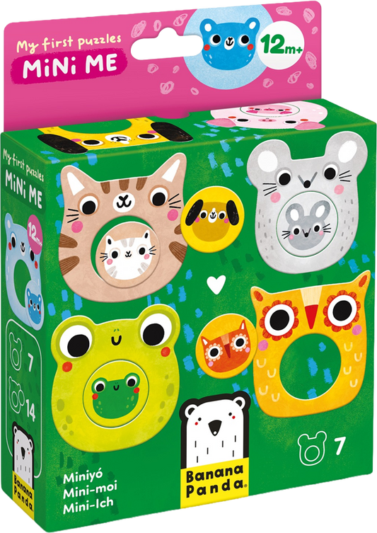 Mi primer puzzle: Mini Yo (14 piezas, 7 puzzles) 12M+
