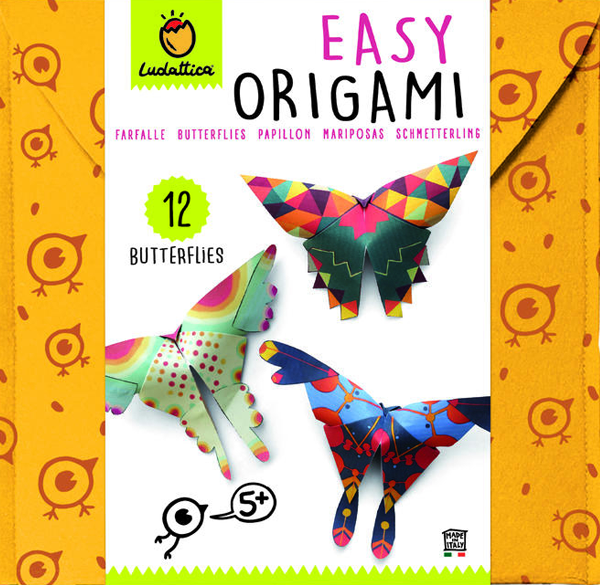 Mariposa. Origami facil