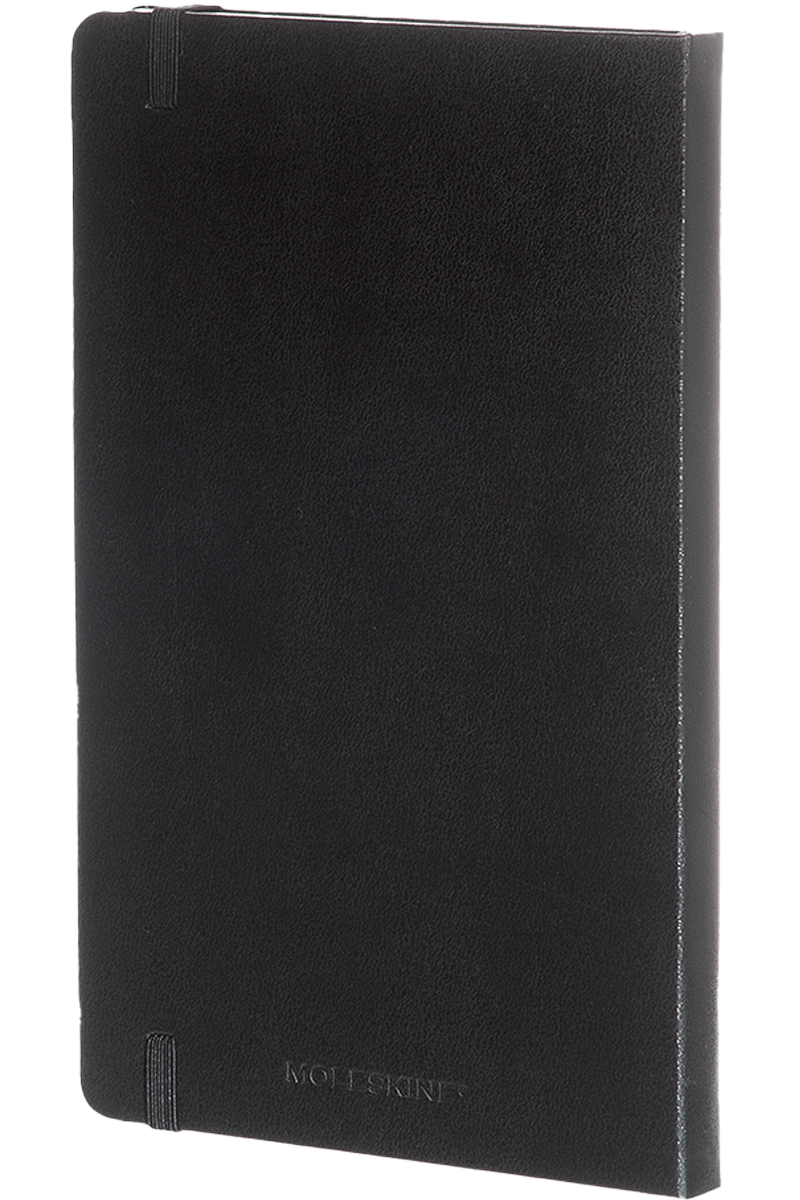 Cuaderno Clásico - Tapa dura - Large - Negro - De puntos