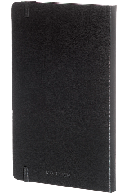 Cuaderno Clásico - Tapa dura - Large - Negro - De puntos