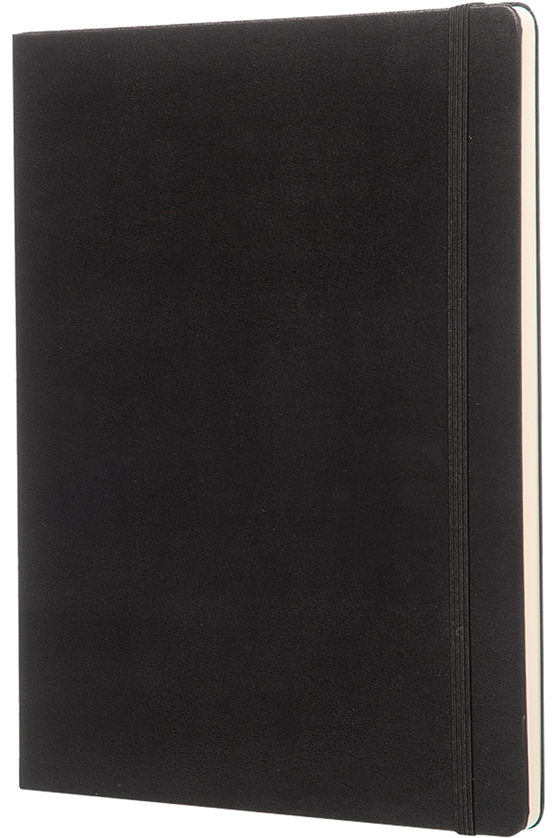 Cuaderno Clásico - Tapa dura - XL - Negro - De puntos