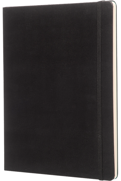 Cuaderno Clásico - Tapa dura - XL - Negro - De puntos