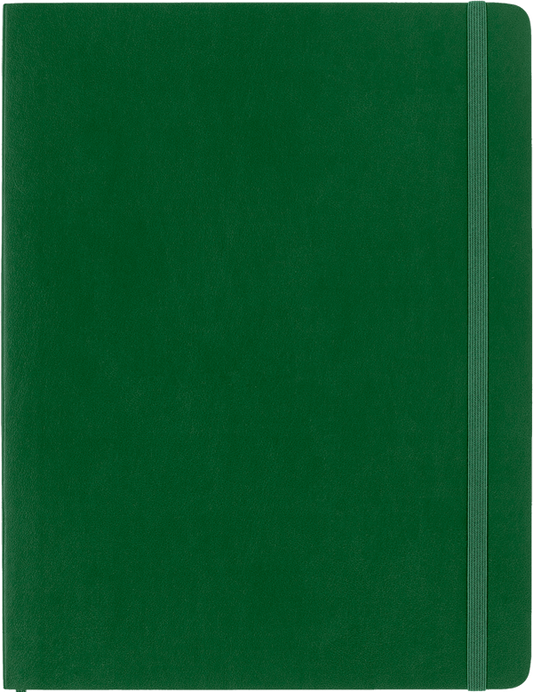 Libreta Blend - Large - Tapa Dura - Verde - De rayas