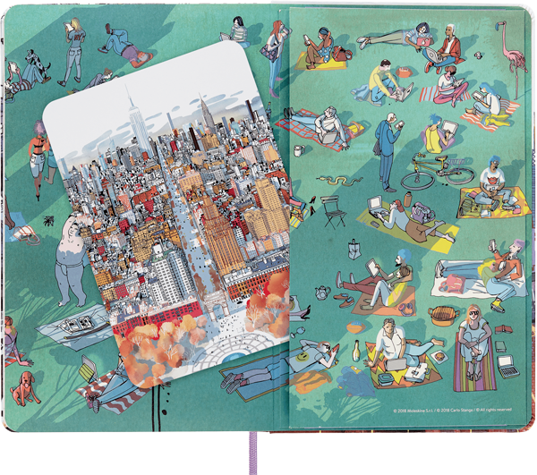 Cuaderno Ed. Limitada - I am the city - Nueva York - T. Dura - Large - De rayas
